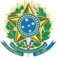 Matriz de Bordado Brasão do Brasil 